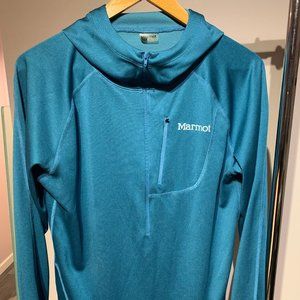 Marmot half zip hoodie pullover - Men's Medium